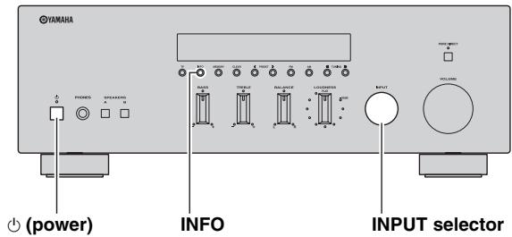 YAMAHA R-S300 - Changing the ADVANCED SETUP menu parameters - 2