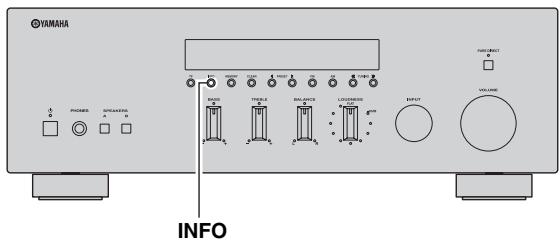 YAMAHA R-S300 - Recibir información de Radio Data System (sólo emisoras de FM) - 1