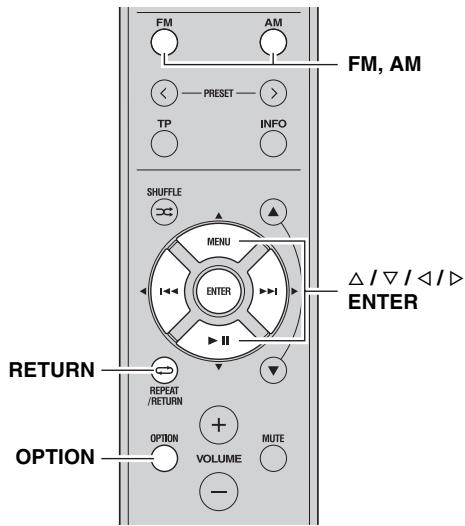 YAMAHA R-S300 - Clearing all preset stations - 2