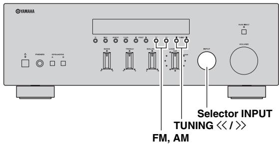 YAMAHA R-S300 - Sintonización manual - 1