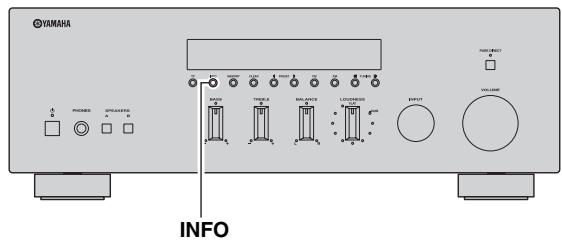 YAMAHA R-S300 - Radio Data System-gegevens ontvangen (alleen FM-stations) - 1
