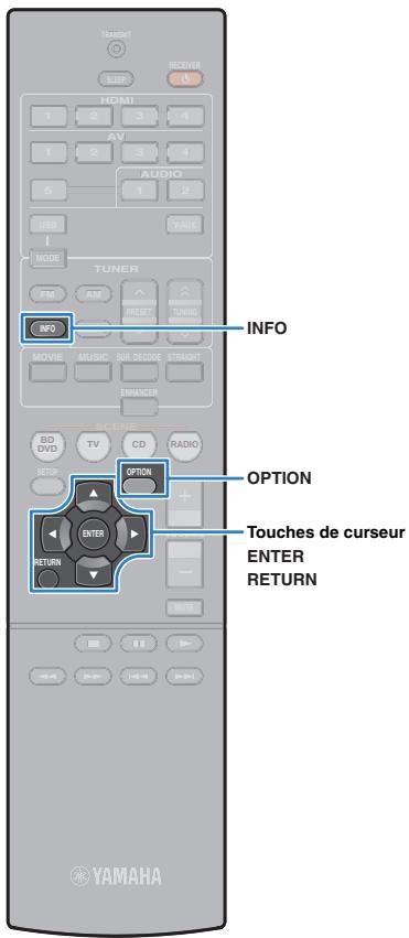 YAMAHA RX V375 - Effacement de stations présélectionnées - 4