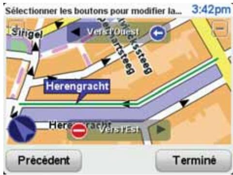 TOMTOM XL CLASSIC - Types de corrections de carte - 2