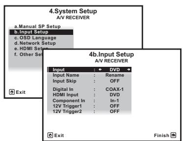 PIONEER BDP-LX55 - Sélectionnez 'System Setup' sur le Home Menu. - 1