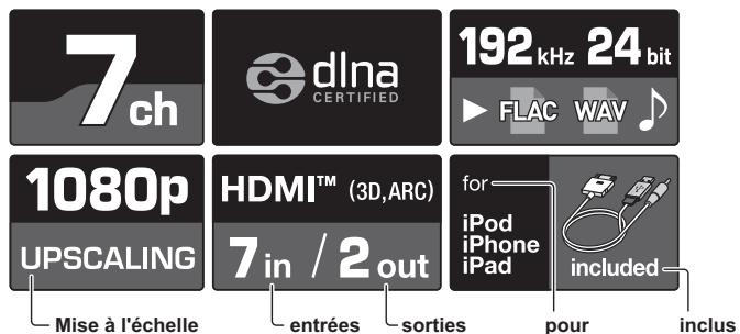 PIONEER BDP-LX55 - Traduction de l'étiquette collée sur le panneau avant - 1