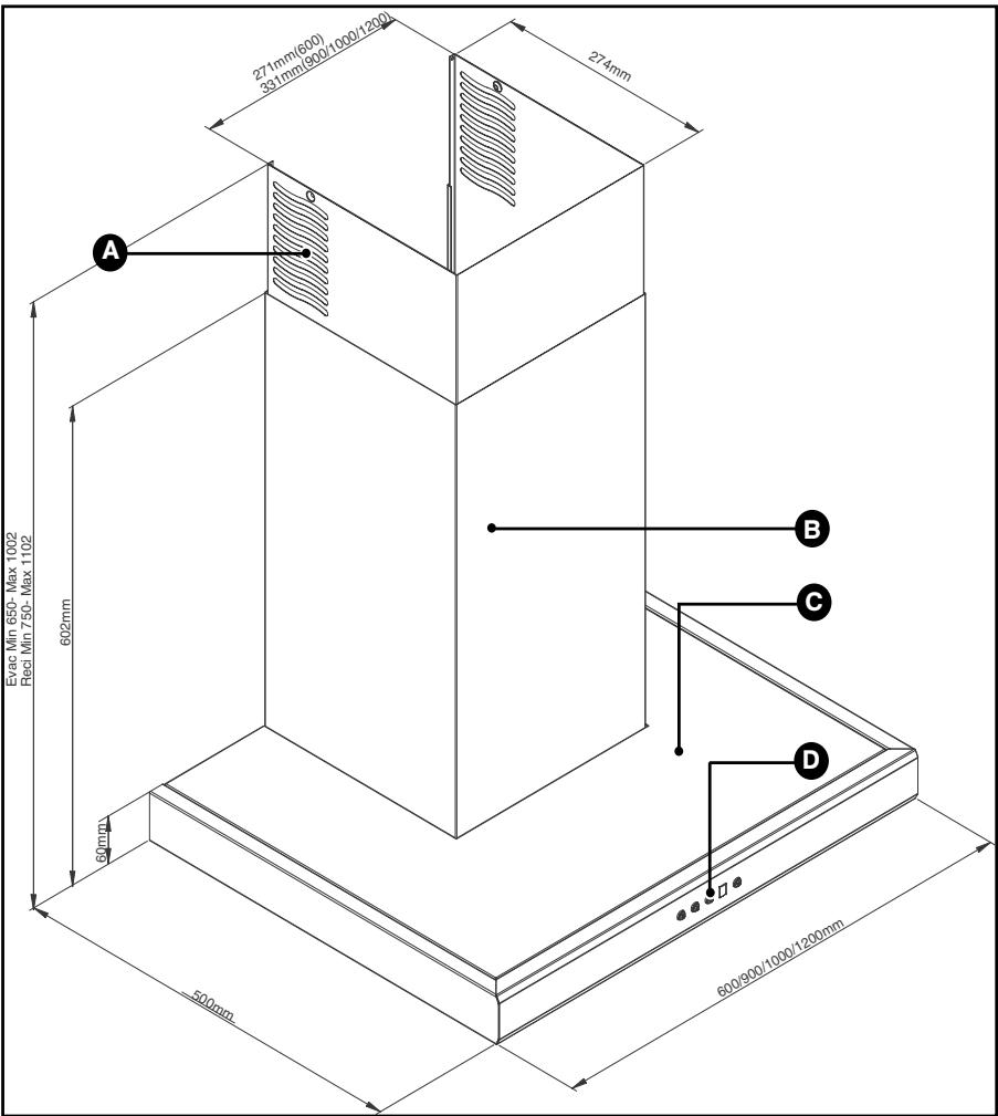 DE DIETRICH DHD 1109X - - GERATEBESCHREIBUNG - 1