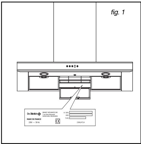 DE DIETRICH DHD 1147 W - PT 6 / SERVICO Pós-VENDA - 1