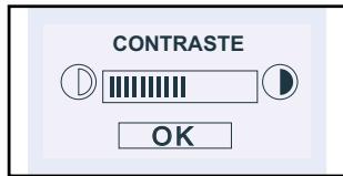 DE DIETRICH DME 1145 B - Réglage du contraste de l'écran: - 5