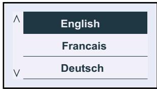 DE DIETRICH DME 1145 B - -Réglage de la langue : - 2
