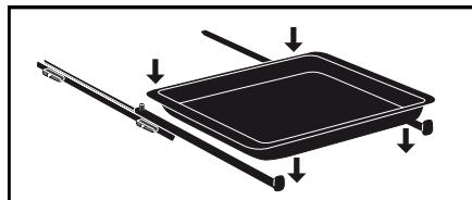 DE DIETRICH DOP7350X - INSTALLATION ET DEMONTAGE DES RAILS COULISSANTS - 3