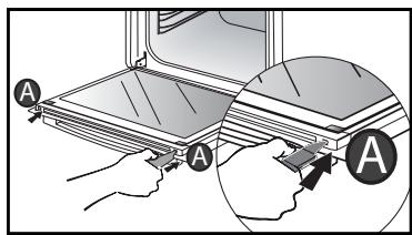 DE DIETRICH DOP7350X - DEMONTAGE ET REMONTAGE DE LA PORTE - 2