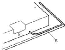 DE DIETRICH DTE1110B - Fastening the top - 1