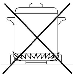 DE DIETRICH DTE1110W - Using the burners - 1