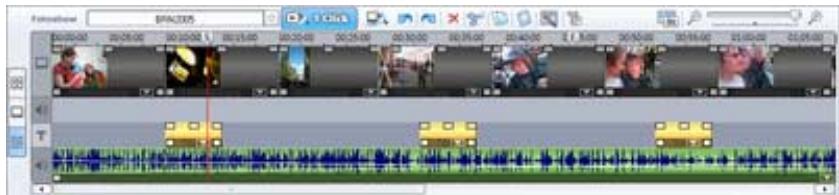 MAGIX FILMS SUR CD DVD - Mode Timeline - 1