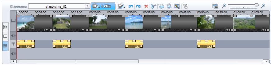 MAGIX FILMS SUR CD DVD - Mode Timeline - 1