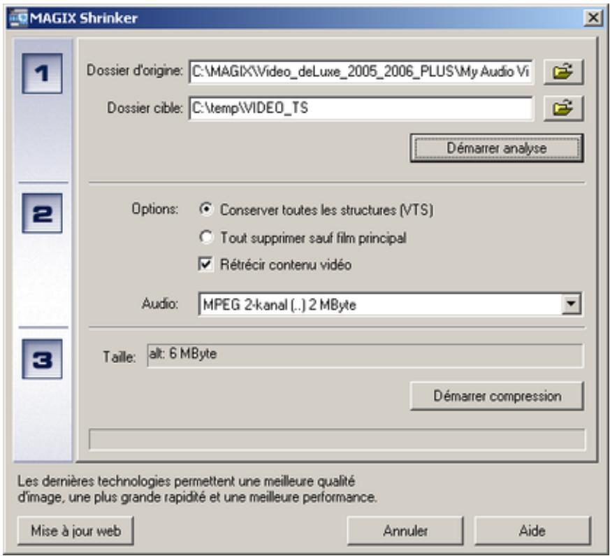 MAGIX FILMS SUR CD DVD - Réducteur disque (MAGIX Shrinker) - 1