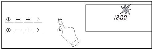 SAUTER STI1106B - Comment modifier l'heure - 1