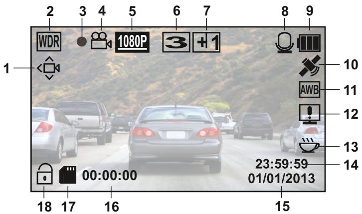 NEXT BASE IN CAR CAM 402 G PRO - Mode VIDEO - 1