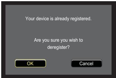 TOSHIBA 40S1650EV - DivX Deregistration - 1
