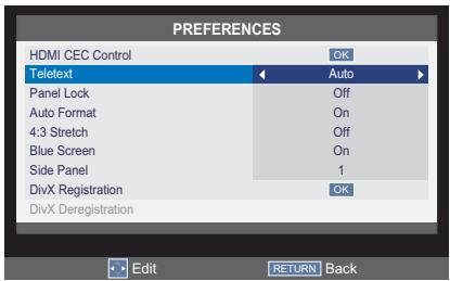 TOSHIBA 40S1650EV - Setting the Modes - 1