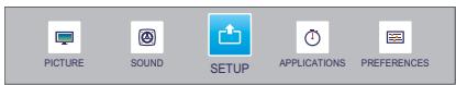 TOSHIBA 40S1650EV - Picture Position - 1