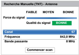 TOSHIBA 50L7333DF - Recherche manuelle - 1