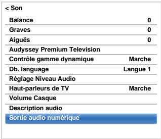 TOSHIBA 50L7333DF - Sortie audio numérique - 2
