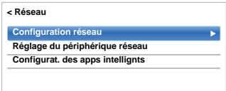 TOSHIBA 50L7333DF - Configuration du réseau - 1