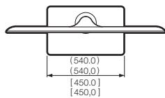 SHARP LC-40CFG4042E - Schémas dimensionnels - 6