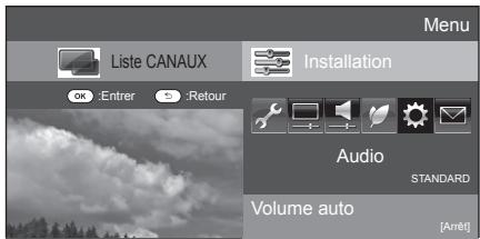 SHARP LC-40CFG4042E - Réglages audio - 1