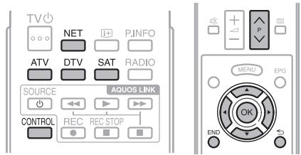 SHARP LC-40CFG4042E - Quitter internet TV - 1