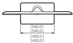 SHARP LC-40CFG4042E - Schémas dimensionnels - 2