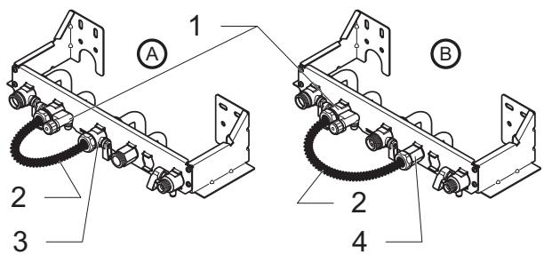 SAUNIER DUVAL ISOTWIN C30E CF 30 KW - B Sachet de raccordement (^**) - 1