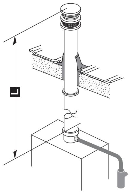 SAUNIER DUVAL THEMA PLUS F24/30E V 25 KW - Distances minimales (en mm) à respecter pour le positionnement des terminaux de ventouse - 3
