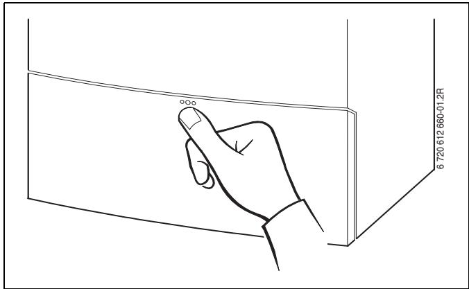 ELM LEBLANC MEGALIS NGVA 24-5H V 24 KW - Ouverture de la porte - 1