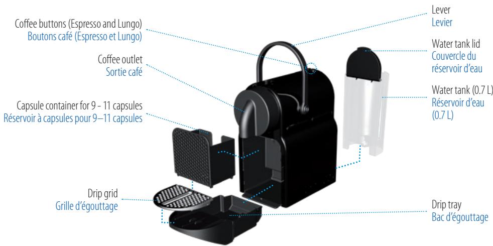 MAGIMIX INISSIA INTENSE 11350 - CONSERVEZ LES INSTRUCTIONS SUIVANTES - 1