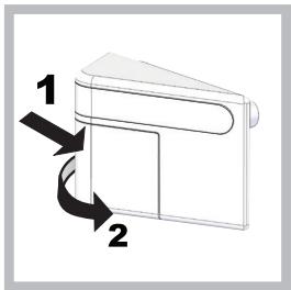 HOTPOINT BCB 31 AA FR - Remplacement de l'ampoule d'éclairage * - 1
