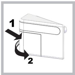 HOTPOINT BCB 31 AA FR - Sostituire la lampadina * - 1