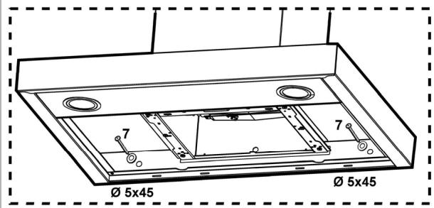 HOTPOINT HDAI9 HA IX - Instalación modelos para pared - 7