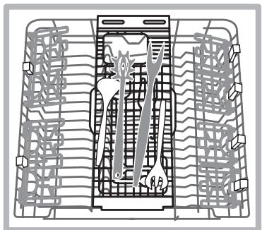 HOTPOINT LFD 11M121 B EU - Besteklade* - 1