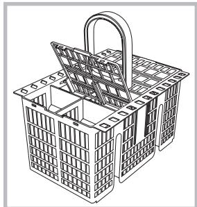 HOTPOINT LFD 11M121 B EU - Cutlery basket - 1