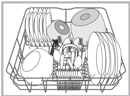 HOTPOINT LFD 11M121 B EU - Lower rack - 1