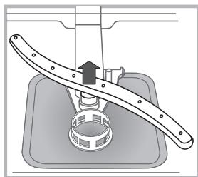 HOTPOINT LFD 11M121 B EU - Reinigung der Sprüharme - 2