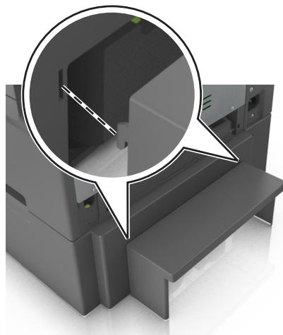 LEXMARK CS310DN - Installation d'un double tiroir 650 feuilles - 5