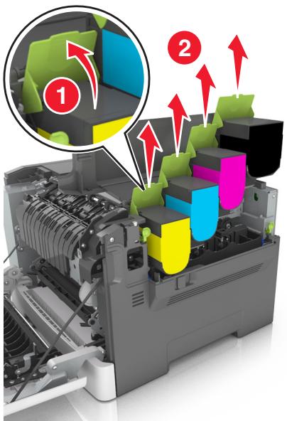 LEXMARK CS310DN - Remplacement d'une unité de développement - 4
