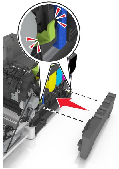 LEXMARK CS310DN - Remplacement de la bouteille de récapération de toner - 7