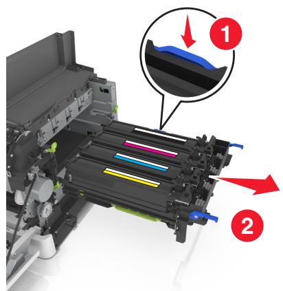 LEXMARK CS310DN - Remplacement de la bouteille de récapération de toner - 18