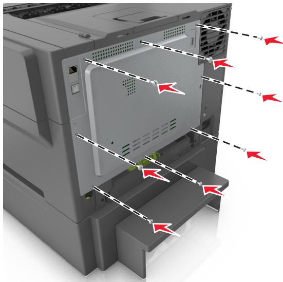 LEXMARK CS310DN - Installation d'une carte mémoire - 8