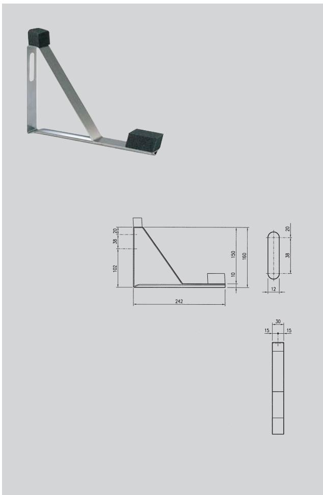FRANKE SATURN RIGOLES - BROCHURE - Dosseret pour lavabo rigole ECO400CS - 1