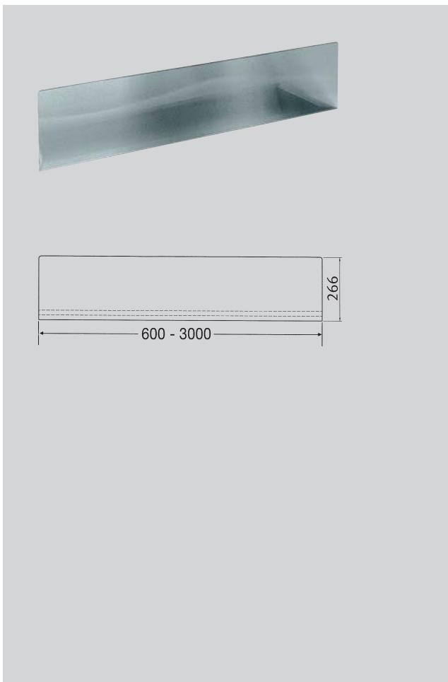 FRANKE SATURN RIGOLES - BROCHURE - Lavabo rigole ECO400CS en acier au chrome F17 - 1
